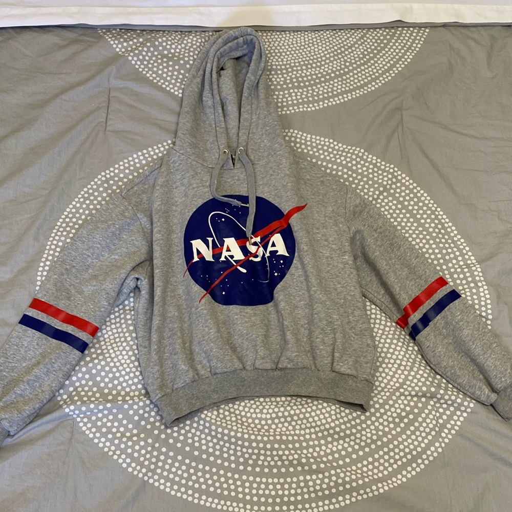 NASA hoodie!! Very warm, very cute
